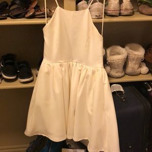 White Lulus backless dress!